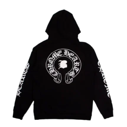 Bella Hadid Chrome Hearts Black Hoodie