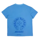 Exclusive MIAMI Chrome Hearts Blue T Shirt