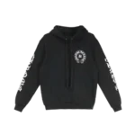 Bella Hadid Chrome Hearts Black Hoodie