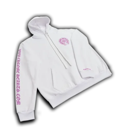 Chrome Hearts USA Purple Glitter Hoodie