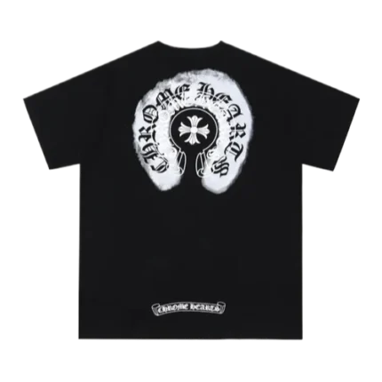 Black Chrome Hearts Shirt Double Shade Logo