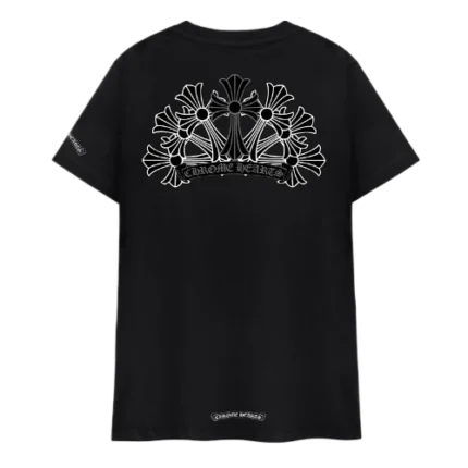 Cemetry Cross Black Chrome Hearts T Shirt