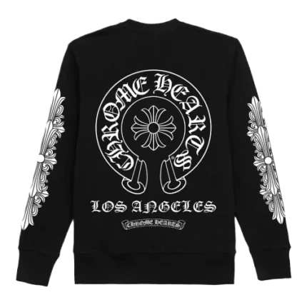 Chrome Hearts Los Angeles Horse Shoe Logo Sweatshirt