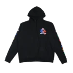 Chrome Hearts Multicolor Hoodie Cemetry Logo