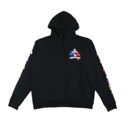 Chrome Hearts Multicolor Hoodie Cemetry Logo