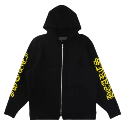 Chrome Hearts Embroidered Hoodie Zip Up