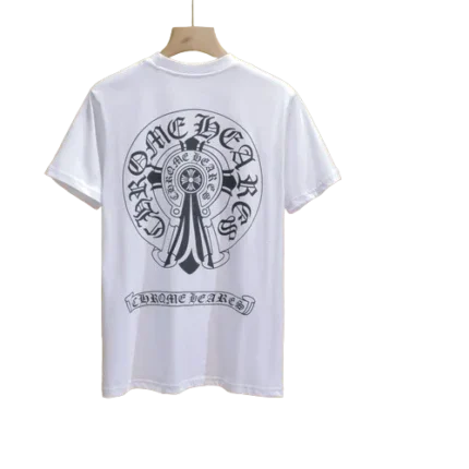 Casual Chrome Hearts White T Shirt