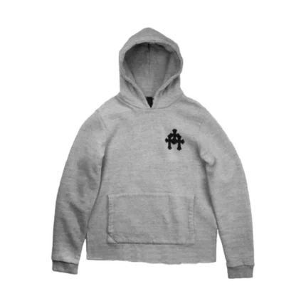 Chrome Hearts Patch Work Grey Hoodie