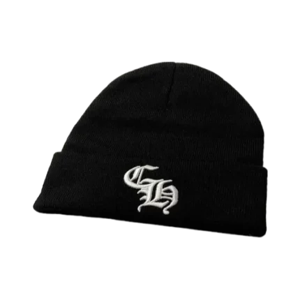 Chrome Hearts Classic Embroidery CH Beanie Black