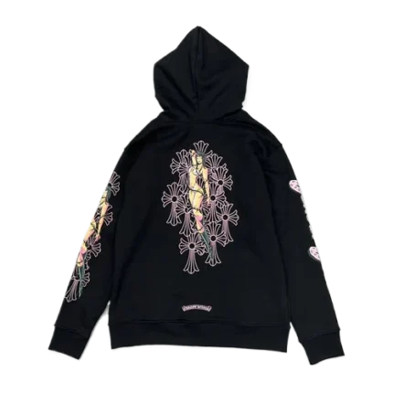 Chrome Hearts Deadly Doll Cemetery Crosses Hoodie