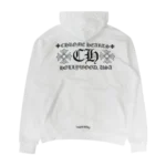 White Chrome Hearts Hoodie Hollywood USA