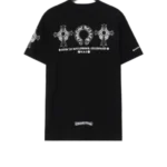 Chrome Hearts Cross Horseshoe Logo T Shirt Black