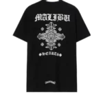 Chrome Hearts Logo Maliba Hearts Tee Black