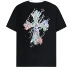 Chrome Hearts Multicolor Cross Short Sleeved T Shirt