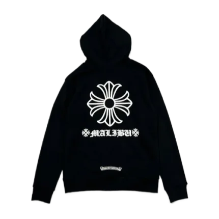 Chrome Hearts Malibu Hoodie Maltese Cross