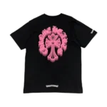 Holographic Pink Cross Chrome Hearts Shirt