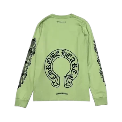 Chrome Hearts Green Long Sleeve Tee