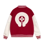 Red Wool Varsity Jacket | Chrome Hearts