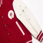 Red Wool Varsity Jacket | Chrome Hearts