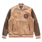 Wool Varsity Brown Jacket