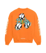 Chrome Hearts Matty Boy Build Orange Sweatshirt