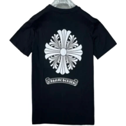 Black Chrome Hearts Cross T Shirt