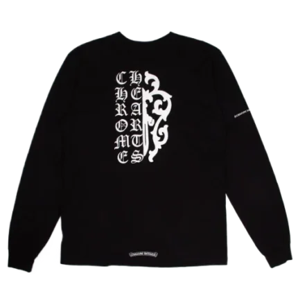 Chrome Hearts Dagger Logo Long Sleeve T-Shirt