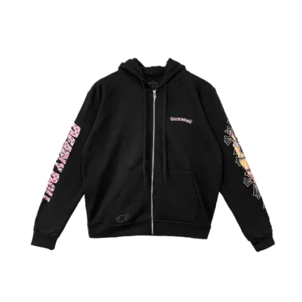 Cross Pink Chrome Hearts Deadly Doll Hoodie