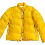 Down Yellow Puffer Jacket | Chrome Hearts