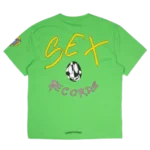 Green Chrome Hearts Sex Records Shirt