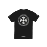 Black T Shirt Chrome Hearts Hollywood Logo