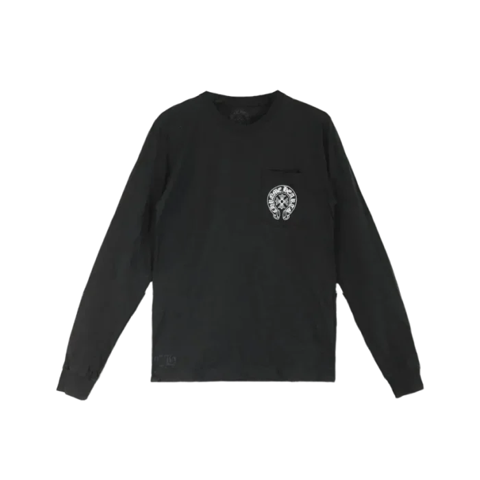 Los Angeles Exclusive Horseshoe Logo Long Sleeve T shirt Black transformed