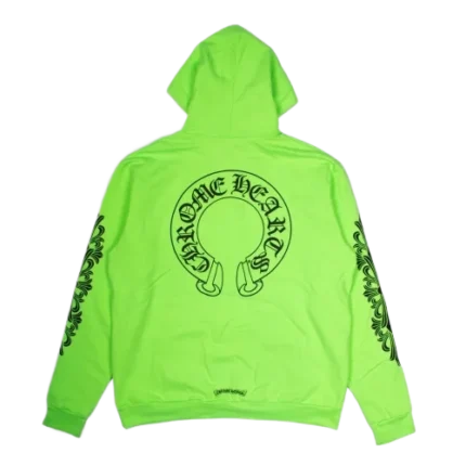 Chrome Hearts Neon Green Ultra Miami Hoodie