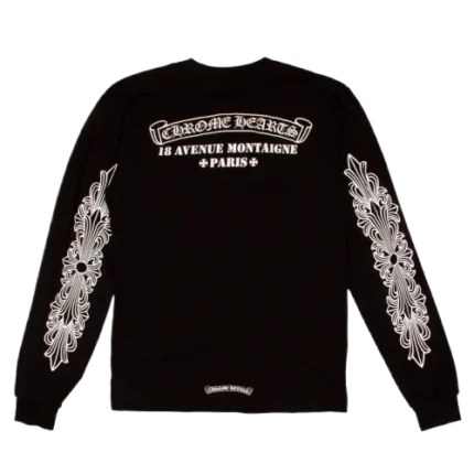 Chrome Hearts Paris Exclusive Long Sleeve T-Shirt