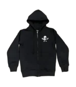 Foti Skeleton Chrome Hearts zip Hoodie