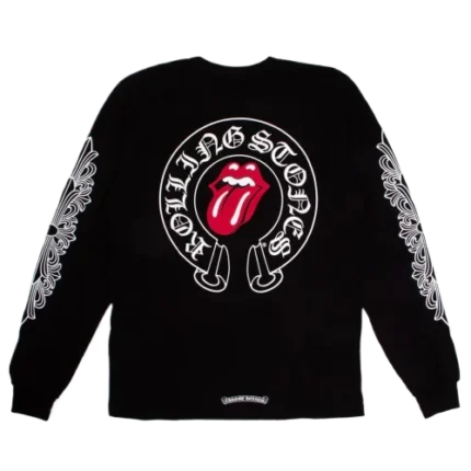 Chrome Hearts Rolling Stone LS Pocket Long Sleeve T-Shirt