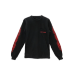 Red Horseshoe Logo Long Sleeve Tee