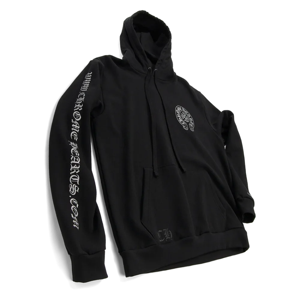 Chrome Hearts Silver Glitter Hoodie