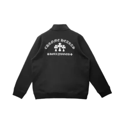 Chrome Hearts Hollywood Hoodie Half Zip