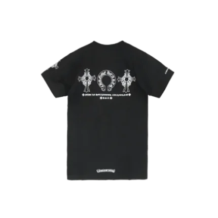 Triple Cross Logo Short Sleeve T shirt