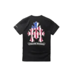 Chrome Hearts USA Flag Short Sleeve Tee