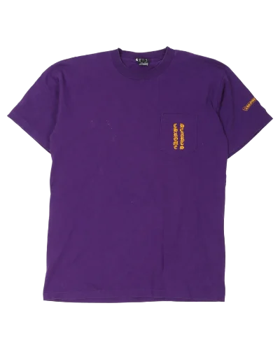 Classic Chrome Hearts Lakers Tee Purple