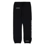 Spellout Chrome Hearts Sweatpants Black