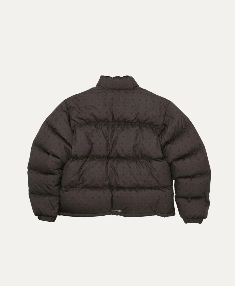 Chrome Heart Monogram Stiff Puffer Jacket