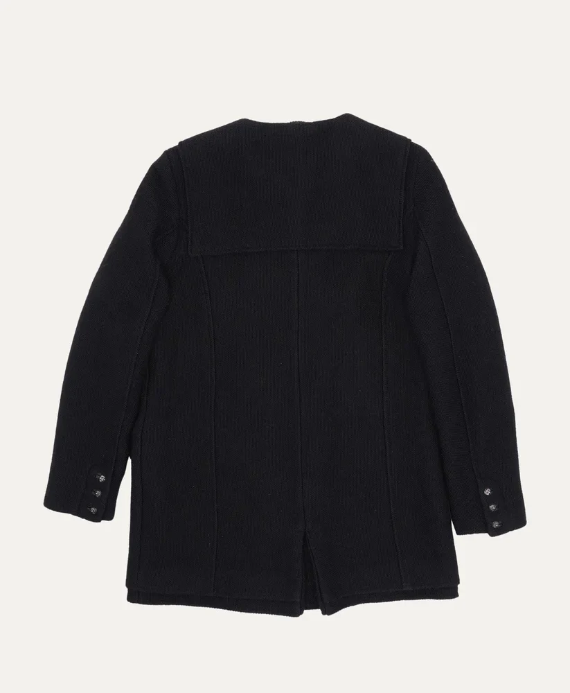 Chrome Heart Double Breasted Knit Coat