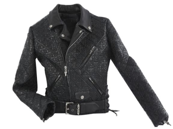 Chrome Heart Street Style Biker Jackets