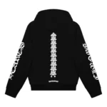Chrome Hearts Cemetery Cross Tire Tracks Hoodie
