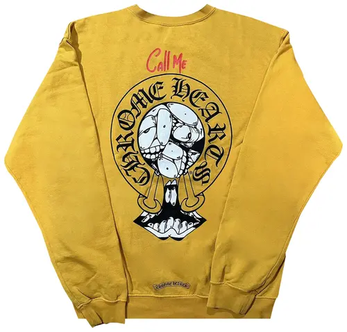 Chrome Hearts Matty Boy Call Me Yellow Sweatshirt