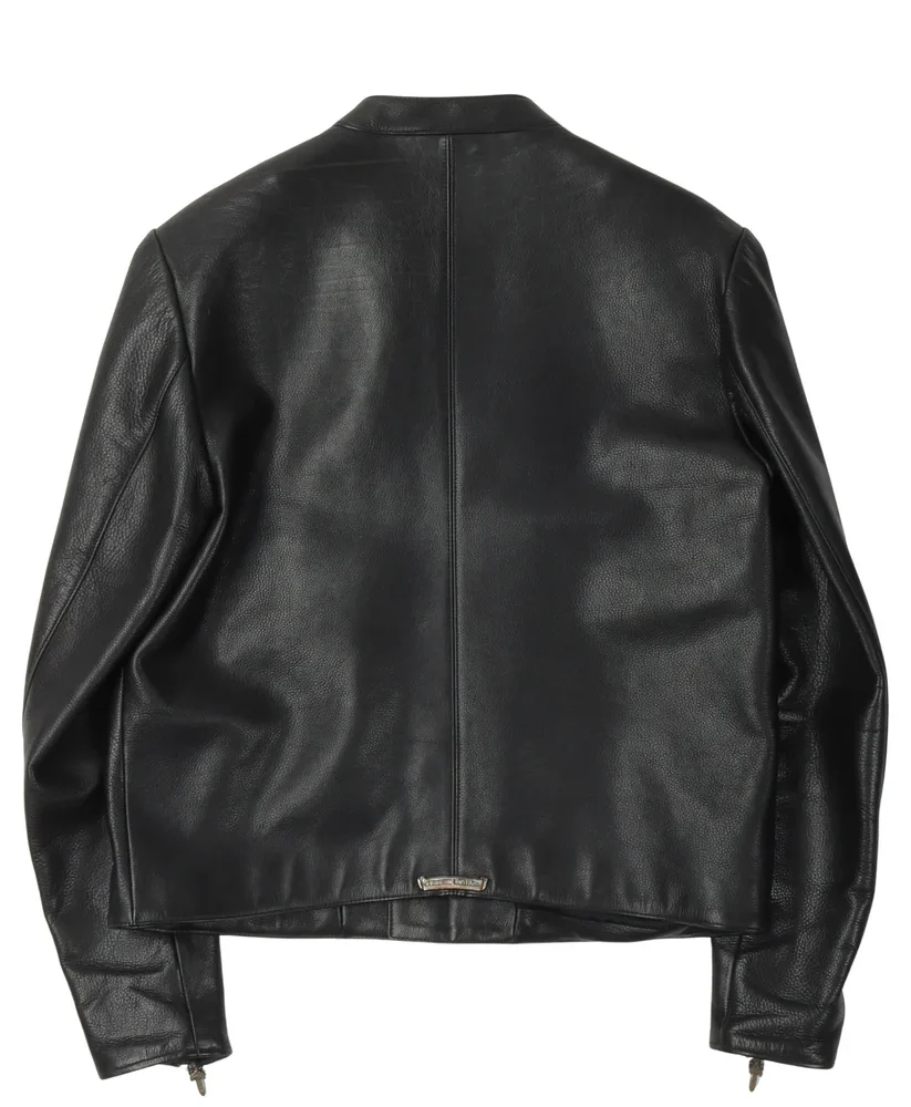 Cafe Racer Leather Jacket