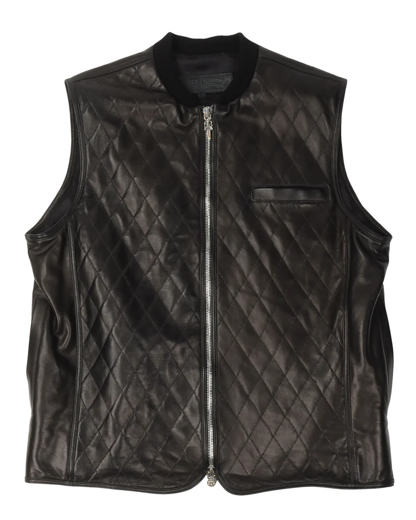415 Chrome Hearts Leather Vest